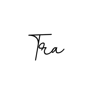 Use a signature maker to create a handwritten signature online. With this signature software, you can design (BallpointsItalic-DORy9) your own signature for name Tra. Tra signature style 11 images and pictures png