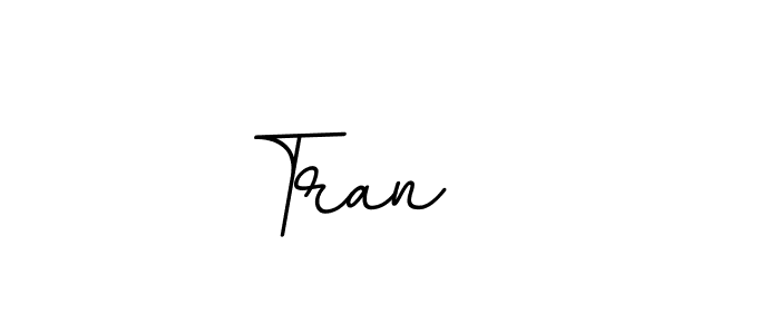 Use a signature maker to create a handwritten signature online. With this signature software, you can design (BallpointsItalic-DORy9) your own signature for name Tran   . Tran    signature style 11 images and pictures png