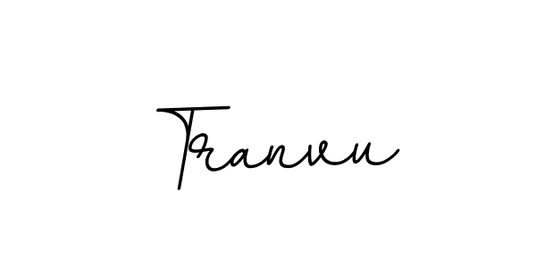 Make a beautiful signature design for name Tranvu. With this signature (BallpointsItalic-DORy9) style, you can create a handwritten signature for free. Tranvu signature style 11 images and pictures png