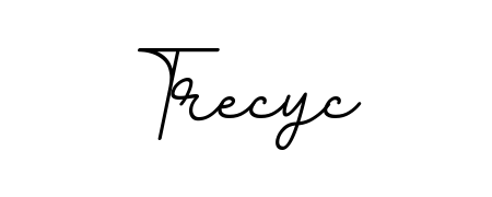 Express your personality with a custom Trecyc signature crafted with BallpointsItalic-DORy9 typography. Free transparent PNG download available. Trecyc signature style 11 images and pictures png