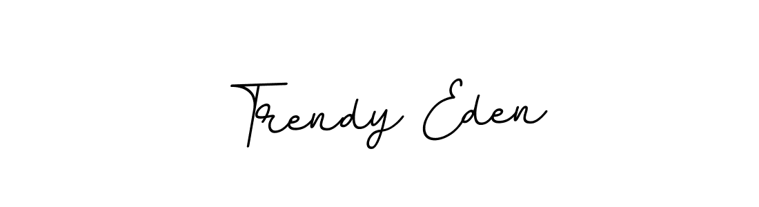 Trendy Eden stylish signature style. Best Handwritten Sign (BallpointsItalic-DORy9) for my name. Handwritten Signature Collection Ideas for my name Trendy Eden. Trendy Eden signature style 11 images and pictures png