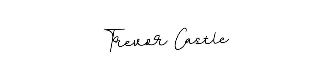 The best way (BallpointsItalic-DORy9) to make a short signature is to pick only two or three words in your name. The name Trevor Castle include a total of six letters. For converting this name. Trevor Castle signature style 11 images and pictures png