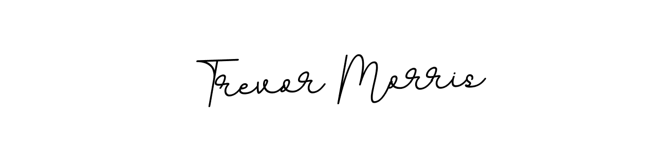 BallpointsItalic-DORy9 is a professional signature style that is perfect for those who want to add a touch of class to their signature. It is also a great choice for those who want to make their signature more unique. Get Trevor Morris name to fancy signature for free. Trevor Morris signature style 11 images and pictures png