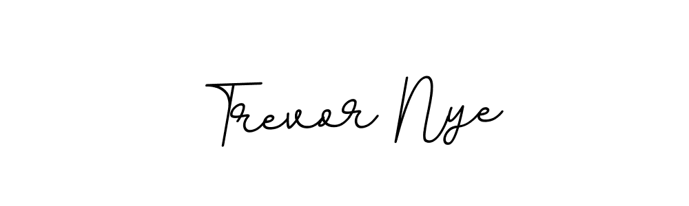 The best way (BallpointsItalic-DORy9) to make a short signature is to pick only two or three words in your name. The name Trevor Nye include a total of six letters. For converting this name. Trevor Nye signature style 11 images and pictures png
