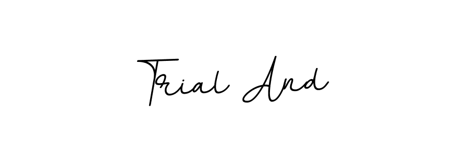 Similarly BallpointsItalic-DORy9 is the best handwritten signature design. Signature creator online .You can use it as an online autograph creator for name Trial And. Trial And signature style 11 images and pictures png