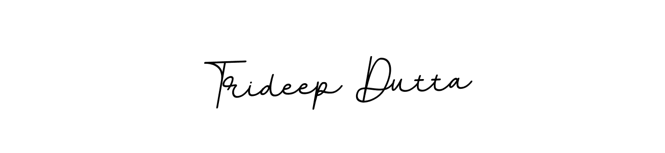 How to make Trideep Dutta signature? BallpointsItalic-DORy9 is a professional autograph style. Create handwritten signature for Trideep Dutta name. Trideep Dutta signature style 11 images and pictures png