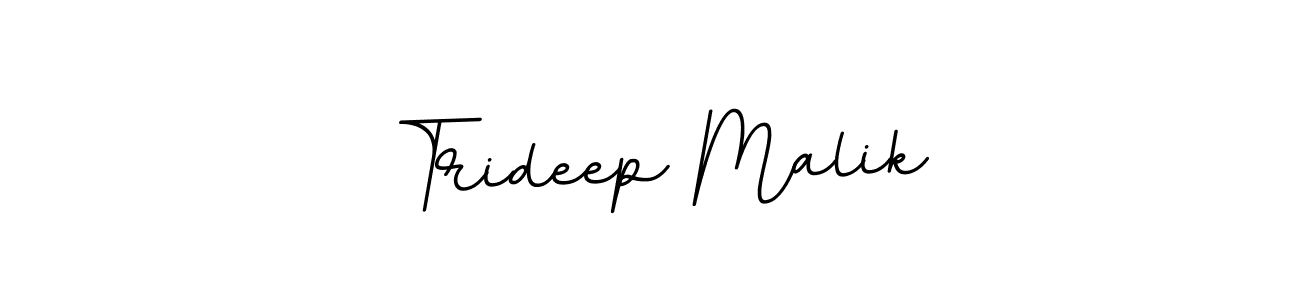 if you are searching for the best signature style for your name Trideep Malik. so please give up your signature search. here we have designed multiple signature styles  using BallpointsItalic-DORy9. Trideep Malik signature style 11 images and pictures png