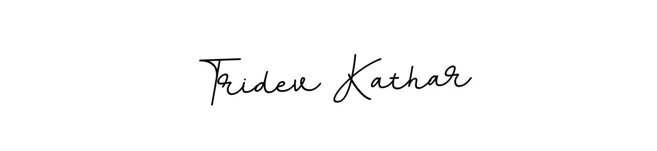 BallpointsItalic-DORy9 is a professional signature style that is perfect for those who want to add a touch of class to their signature. It is also a great choice for those who want to make their signature more unique. Get Tridev Kathar name to fancy signature for free. Tridev Kathar signature style 11 images and pictures png