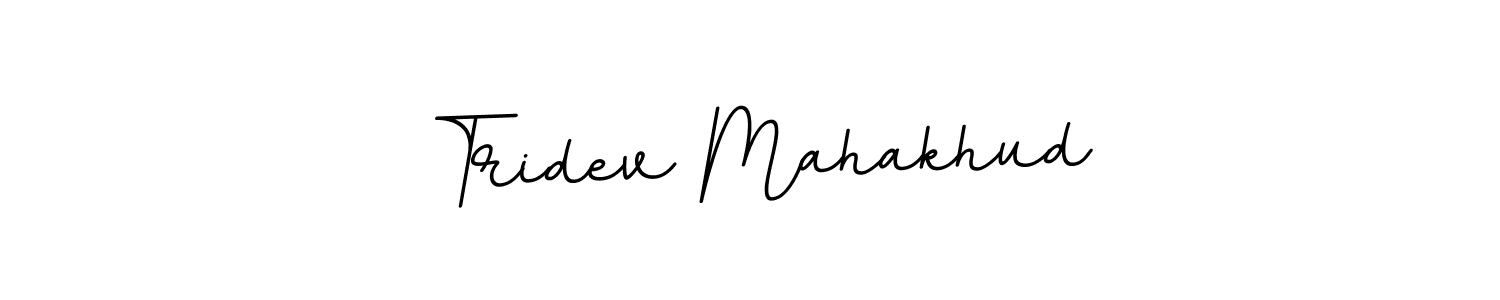 How to Draw Tridev Mahakhud signature style? BallpointsItalic-DORy9 is a latest design signature styles for name Tridev Mahakhud. Tridev Mahakhud signature style 11 images and pictures png