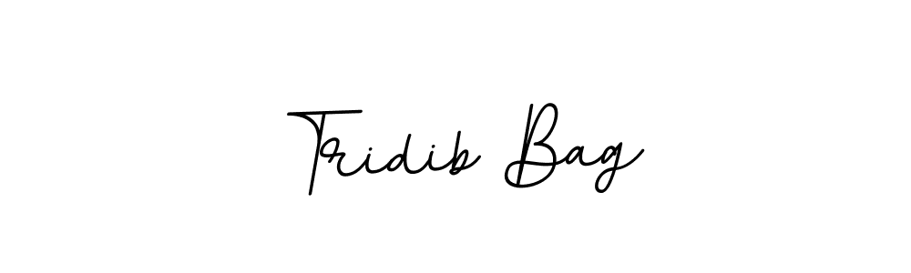 How to make Tridib Bag signature? BallpointsItalic-DORy9 is a professional autograph style. Create handwritten signature for Tridib Bag name. Tridib Bag signature style 11 images and pictures png