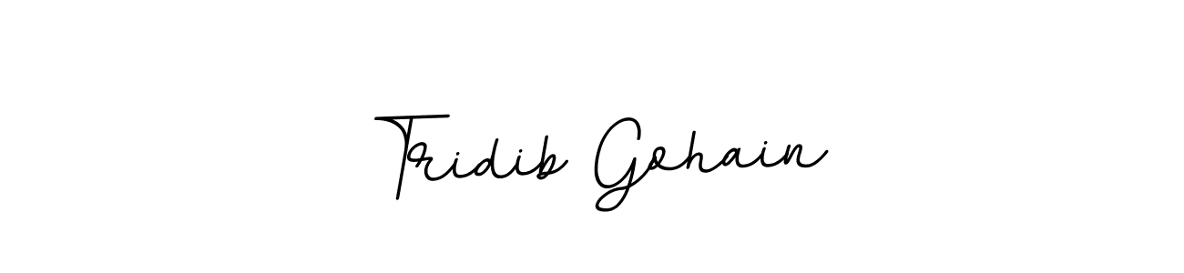 Tridib Gohain stylish signature style. Best Handwritten Sign (BallpointsItalic-DORy9) for my name. Handwritten Signature Collection Ideas for my name Tridib Gohain. Tridib Gohain signature style 11 images and pictures png