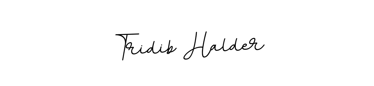 Design your own signature with our free online signature maker. With this signature software, you can create a handwritten (BallpointsItalic-DORy9) signature for name Tridib Halder. Tridib Halder signature style 11 images and pictures png