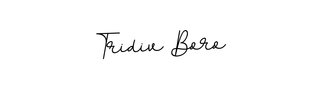 Make a beautiful signature design for name Tridiv Boro. Use this online signature maker to create a handwritten signature for free. Tridiv Boro signature style 11 images and pictures png
