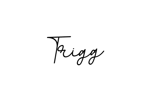 Design your own signature with our free online signature maker. With this signature software, you can create a handwritten (BallpointsItalic-DORy9) signature for name Trigg. Trigg signature style 11 images and pictures png