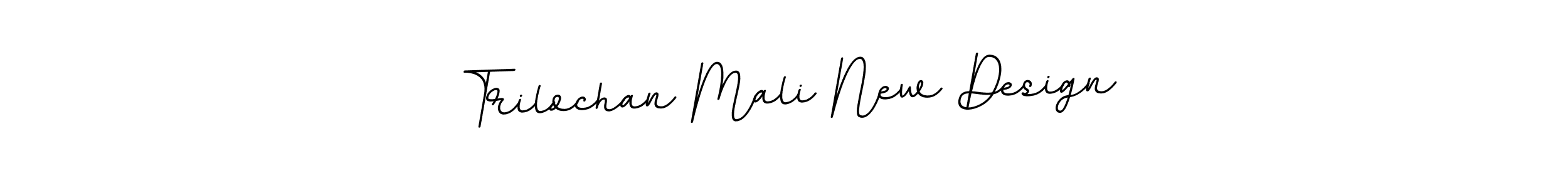 BallpointsItalic-DORy9 is a professional signature style that is perfect for those who want to add a touch of class to their signature. It is also a great choice for those who want to make their signature more unique. Get Trilochan Mali New Design name to fancy signature for free. Trilochan Mali New Design signature style 11 images and pictures png