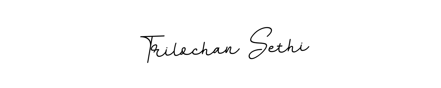 Make a beautiful signature design for name Trilochan Sethi. With this signature (BallpointsItalic-DORy9) style, you can create a handwritten signature for free. Trilochan Sethi signature style 11 images and pictures png