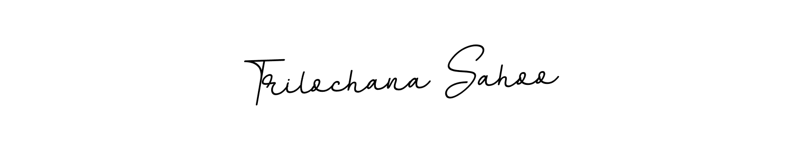 Trilochana Sahoo stylish signature style. Best Handwritten Sign (BallpointsItalic-DORy9) for my name. Handwritten Signature Collection Ideas for my name Trilochana Sahoo. Trilochana Sahoo signature style 11 images and pictures png