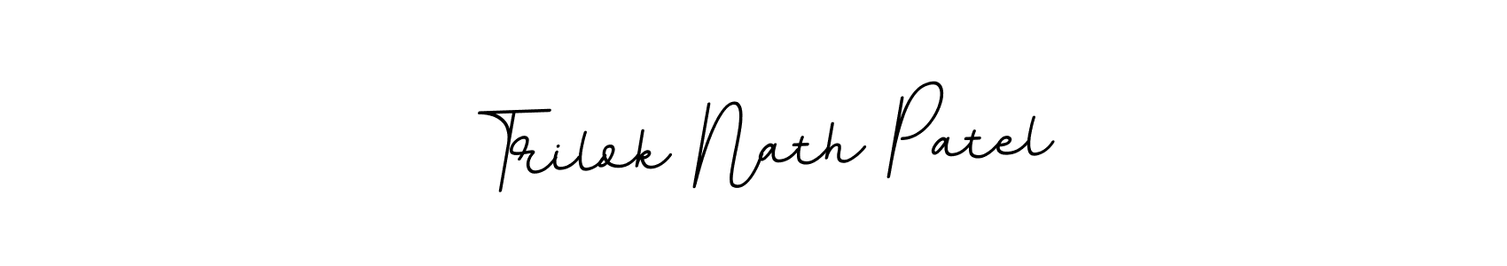 Similarly BallpointsItalic-DORy9 is the best handwritten signature design. Signature creator online .You can use it as an online autograph creator for name Trilok Nath Patel. Trilok Nath Patel signature style 11 images and pictures png