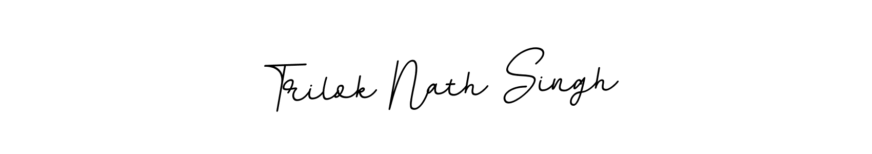 Similarly BallpointsItalic-DORy9 is the best handwritten signature design. Signature creator online .You can use it as an online autograph creator for name Trilok Nath Singh. Trilok Nath Singh signature style 11 images and pictures png