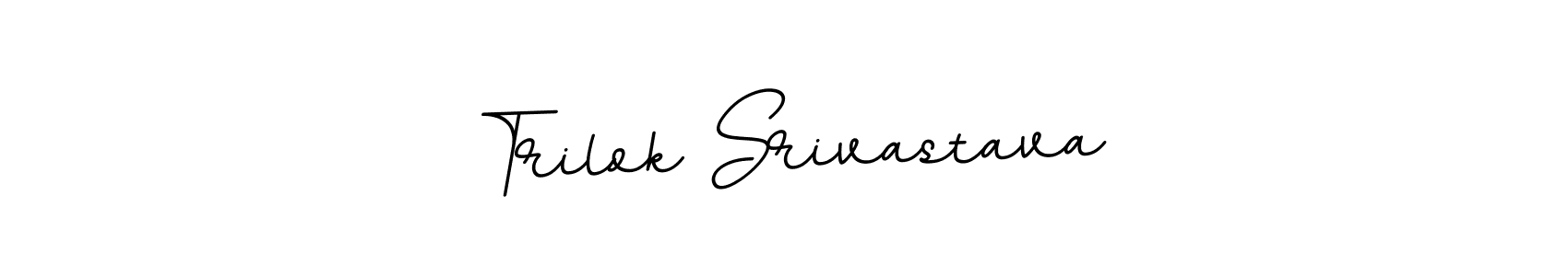 It looks lik you need a new signature style for name Trilok Srivastava. Design unique handwritten (BallpointsItalic-DORy9) signature with our free signature maker in just a few clicks. Trilok Srivastava signature style 11 images and pictures png