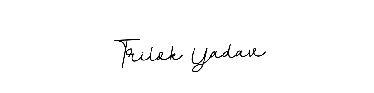 Also You can easily find your signature by using the search form. We will create Trilok Yadav name handwritten signature images for you free of cost using BallpointsItalic-DORy9 sign style. Trilok Yadav signature style 11 images and pictures png