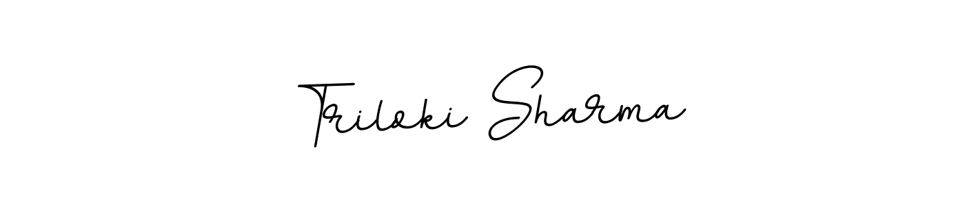 Check out images of Autograph of Triloki Sharma name. Actor Triloki Sharma Signature Style. BallpointsItalic-DORy9 is a professional sign style online. Triloki Sharma signature style 11 images and pictures png