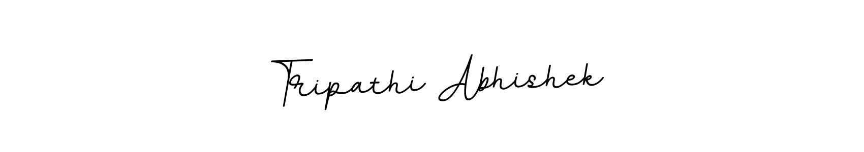 Design your own signature with our free online signature maker. With this signature software, you can create a handwritten (BallpointsItalic-DORy9) signature for name Tripathi Abhishek. Tripathi Abhishek signature style 11 images and pictures png