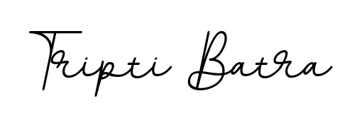 A sleek calligraphic signature for name Tripti Batra utilizing BallpointsItalic-DORy9 styling. Great for adding personal signatures to photos and art. Tripti Batra signature style 11 images and pictures png