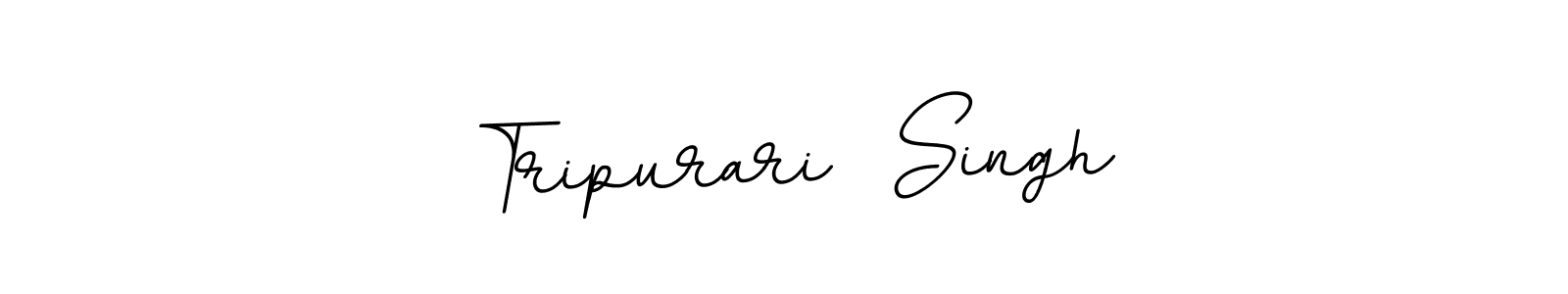 This is the best signature style for the Tripurari  Singh name. Also you like these signature font (BallpointsItalic-DORy9). Mix name signature. Tripurari  Singh signature style 11 images and pictures png