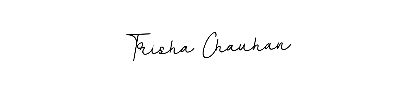 Trisha Chauhan stylish signature style. Best Handwritten Sign (BallpointsItalic-DORy9) for my name. Handwritten Signature Collection Ideas for my name Trisha Chauhan. Trisha Chauhan signature style 11 images and pictures png