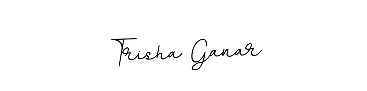 Trisha Ganar stylish signature style. Best Handwritten Sign (BallpointsItalic-DORy9) for my name. Handwritten Signature Collection Ideas for my name Trisha Ganar. Trisha Ganar signature style 11 images and pictures png