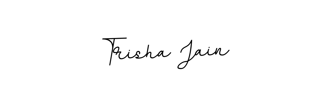 How to make Trisha Jain signature? BallpointsItalic-DORy9 is a professional autograph style. Create handwritten signature for Trisha Jain name. Trisha Jain signature style 11 images and pictures png