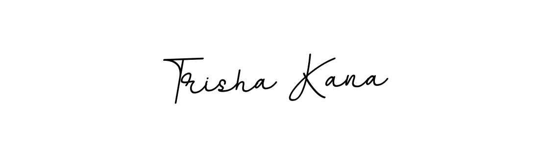 Trisha Kana stylish signature style. Best Handwritten Sign (BallpointsItalic-DORy9) for my name. Handwritten Signature Collection Ideas for my name Trisha Kana. Trisha Kana signature style 11 images and pictures png