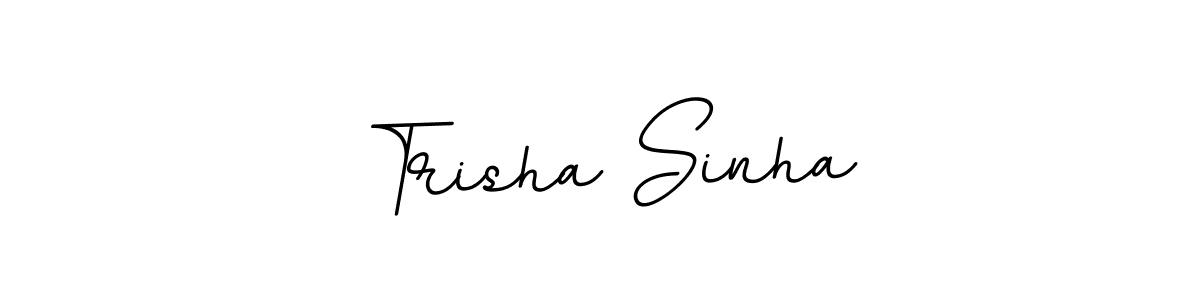 Trisha Sinha stylish signature style. Best Handwritten Sign (BallpointsItalic-DORy9) for my name. Handwritten Signature Collection Ideas for my name Trisha Sinha. Trisha Sinha signature style 11 images and pictures png
