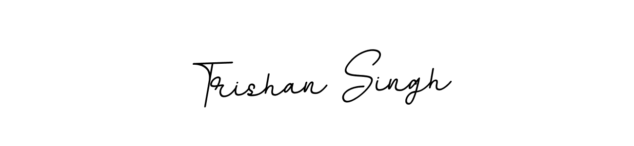 BallpointsItalic-DORy9 is a professional signature style that is perfect for those who want to add a touch of class to their signature. It is also a great choice for those who want to make their signature more unique. Get Trishan Singh name to fancy signature for free. Trishan Singh signature style 11 images and pictures png