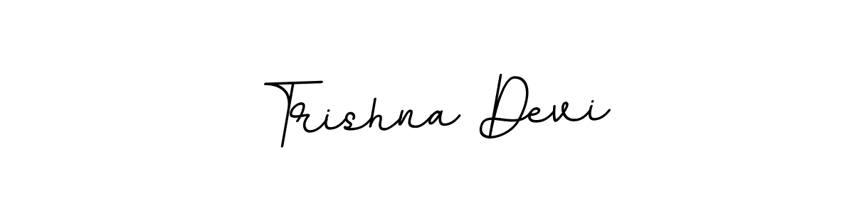 Trishna Devi stylish signature style. Best Handwritten Sign (BallpointsItalic-DORy9) for my name. Handwritten Signature Collection Ideas for my name Trishna Devi. Trishna Devi signature style 11 images and pictures png