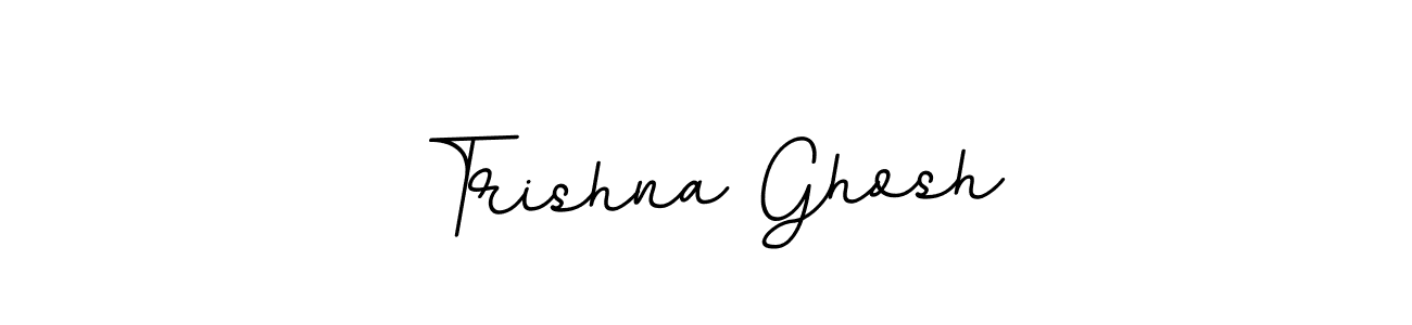 It looks lik you need a new signature style for name Trishna Ghosh. Design unique handwritten (BallpointsItalic-DORy9) signature with our free signature maker in just a few clicks. Trishna Ghosh signature style 11 images and pictures png