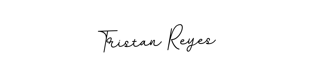 Make a beautiful signature design for name Tristan Reyes. With this signature (BallpointsItalic-DORy9) style, you can create a handwritten signature for free. Tristan Reyes signature style 11 images and pictures png