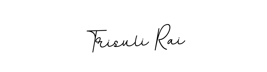 Design your own signature with our free online signature maker. With this signature software, you can create a handwritten (BallpointsItalic-DORy9) signature for name Trisuli Rai. Trisuli Rai signature style 11 images and pictures png