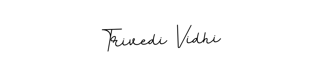 How to make Trivedi Vidhi signature? BallpointsItalic-DORy9 is a professional autograph style. Create handwritten signature for Trivedi Vidhi name. Trivedi Vidhi signature style 11 images and pictures png