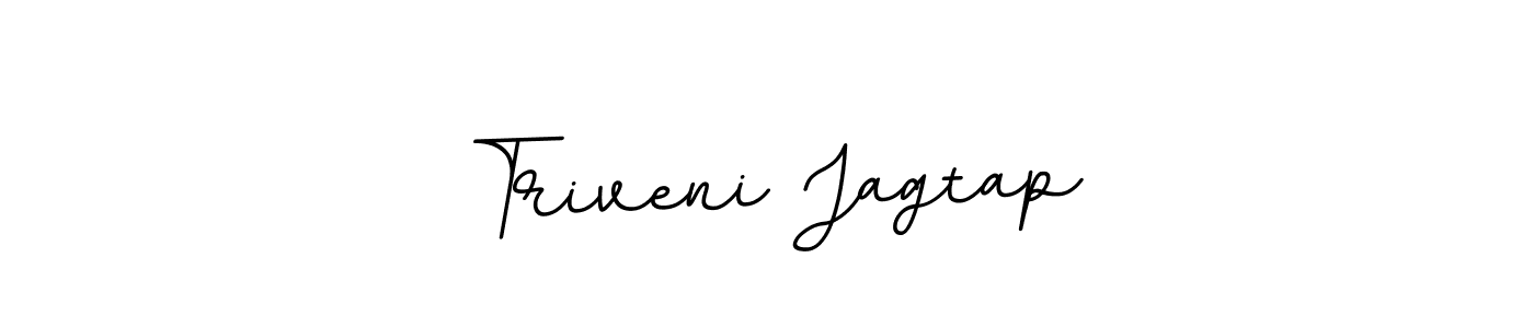 Similarly BallpointsItalic-DORy9 is the best handwritten signature design. Signature creator online .You can use it as an online autograph creator for name Triveni Jagtap. Triveni Jagtap signature style 11 images and pictures png