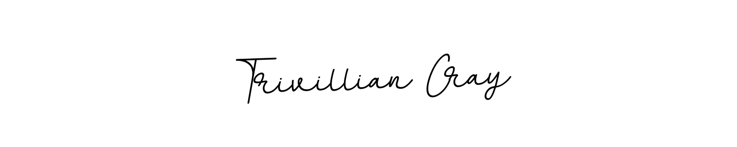 BallpointsItalic-DORy9 is a professional signature style that is perfect for those who want to add a touch of class to their signature. It is also a great choice for those who want to make their signature more unique. Get Trivillian Cray name to fancy signature for free. Trivillian Cray signature style 11 images and pictures png