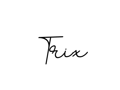 Create a beautiful signature design for name Trix. With this signature (BallpointsItalic-DORy9) fonts, you can make a handwritten signature for free. Trix signature style 11 images and pictures png