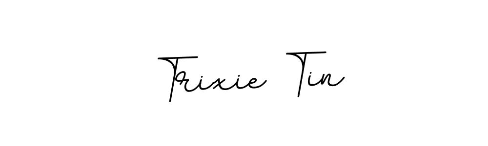 How to make Trixie Tin signature? BallpointsItalic-DORy9 is a professional autograph style. Create handwritten signature for Trixie Tin name. Trixie Tin signature style 11 images and pictures png