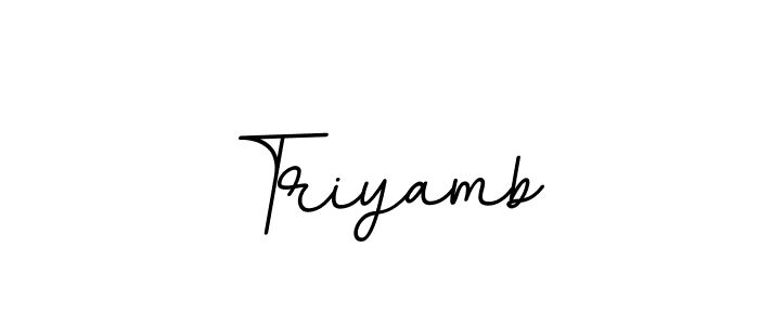 Similarly BallpointsItalic-DORy9 is the best handwritten signature design. Signature creator online .You can use it as an online autograph creator for name Triyamb. Triyamb signature style 11 images and pictures png