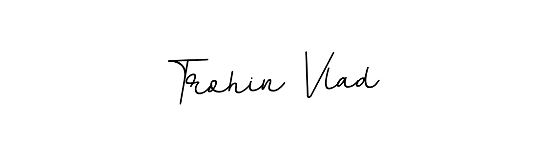 Create a beautiful signature design for name Trohin Vlad. With this signature (BallpointsItalic-DORy9) fonts, you can make a handwritten signature for free. Trohin Vlad signature style 11 images and pictures png