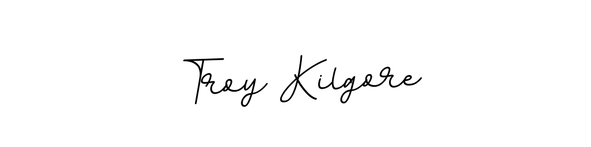 How to make Troy Kilgore name signature. Use BallpointsItalic-DORy9 style for creating short signs online. This is the latest handwritten sign. Troy Kilgore signature style 11 images and pictures png