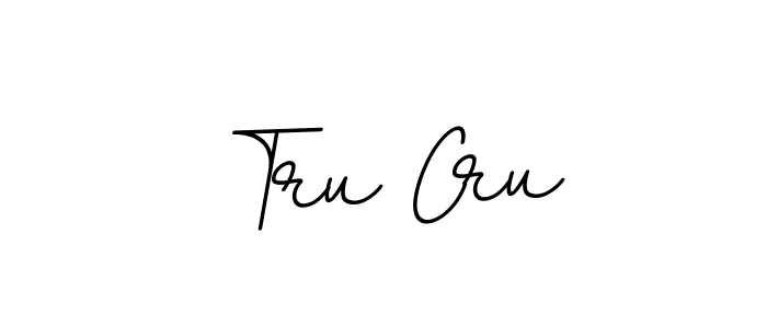 Make a beautiful signature design for name Tru Cru. With this signature (BallpointsItalic-DORy9) style, you can create a handwritten signature for free. Tru Cru signature style 11 images and pictures png