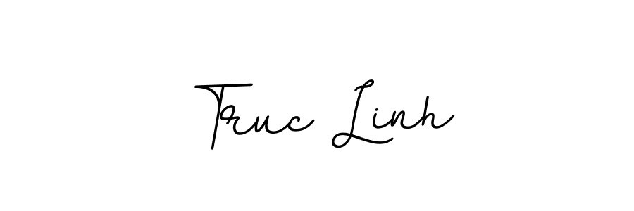 How to Draw Truc Linh signature style? BallpointsItalic-DORy9 is a latest design signature styles for name Truc Linh. Truc Linh signature style 11 images and pictures png