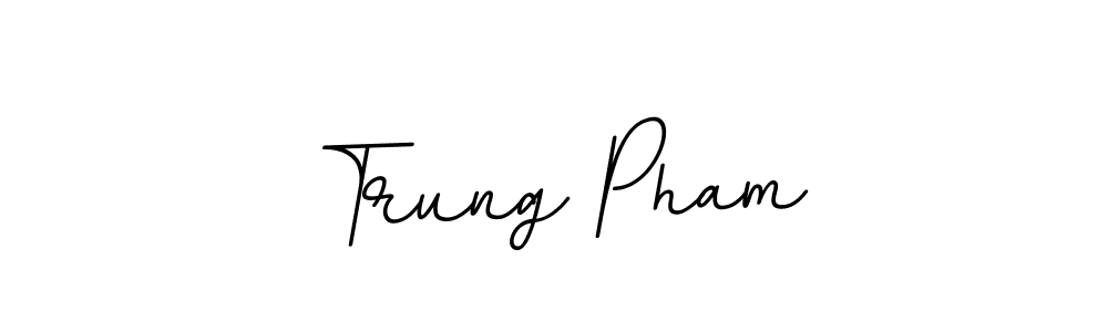 This is the best signature style for the Trung Pham name. Also you like these signature font (BallpointsItalic-DORy9). Mix name signature. Trung Pham signature style 11 images and pictures png
